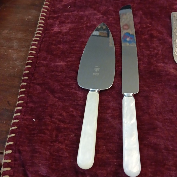 Vintage Prill n Lasagna Server Wedding Set - Picture 3 of 5